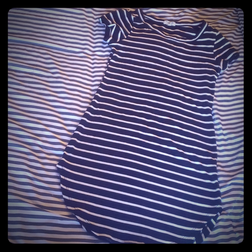 Striped Tshirt Dress
